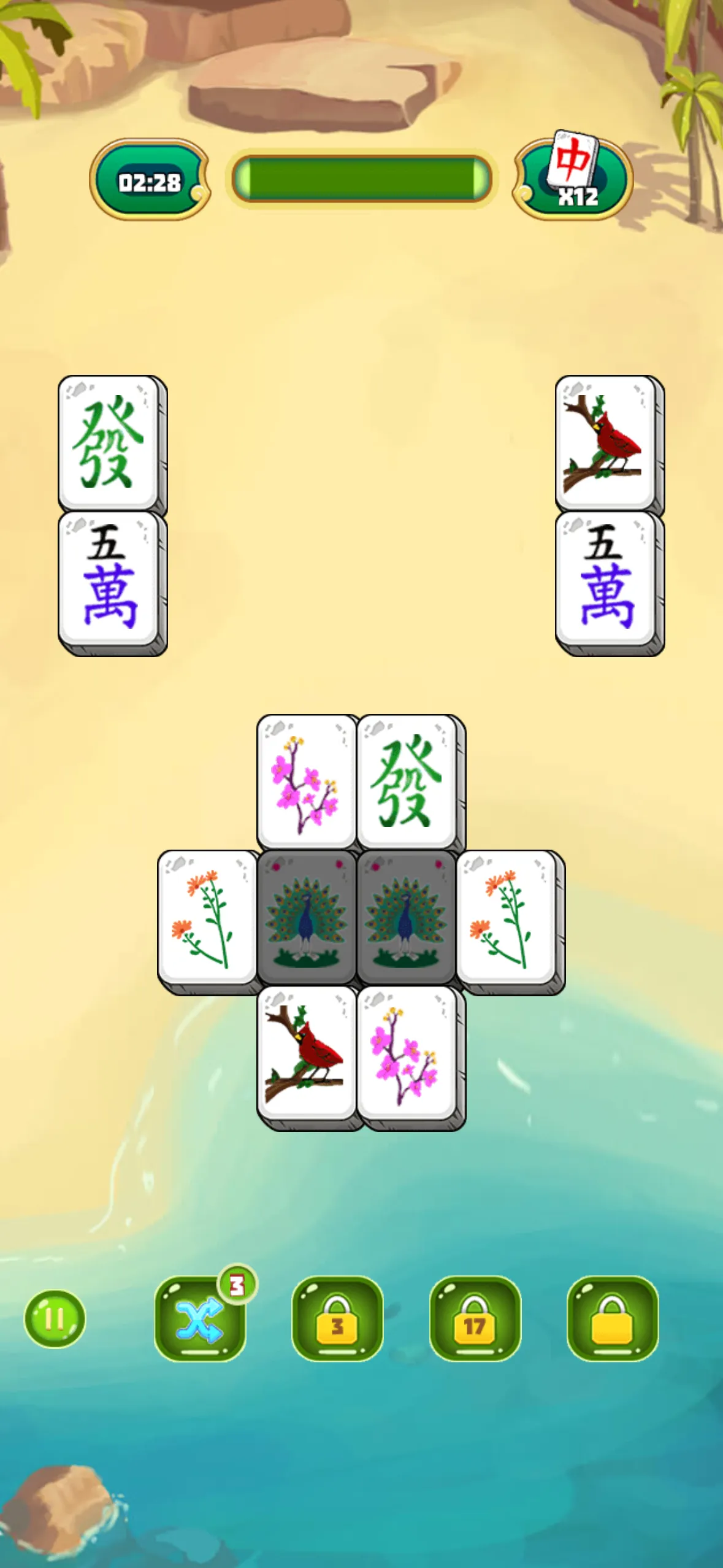 MahJong Quest adventure level