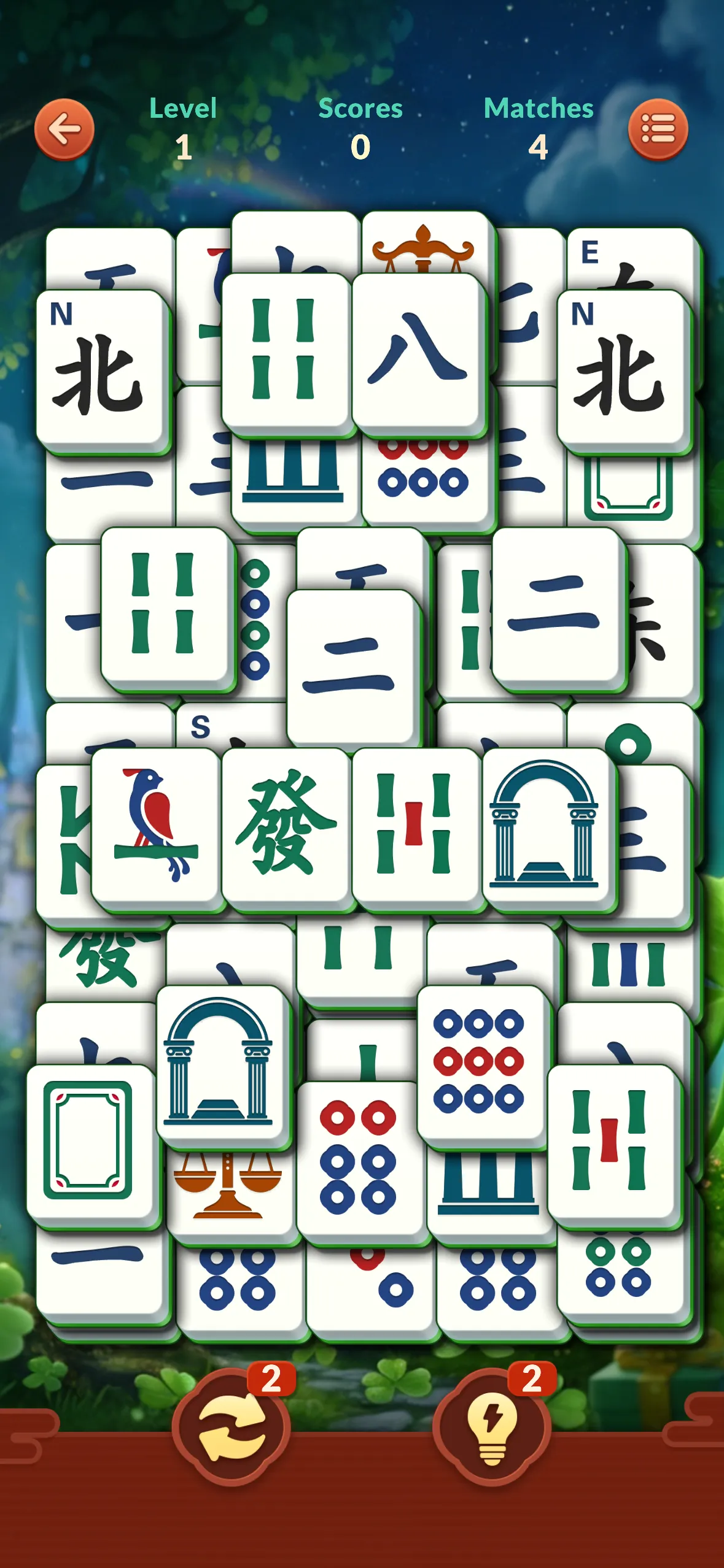 Original Shanghai game on classic Mac interface