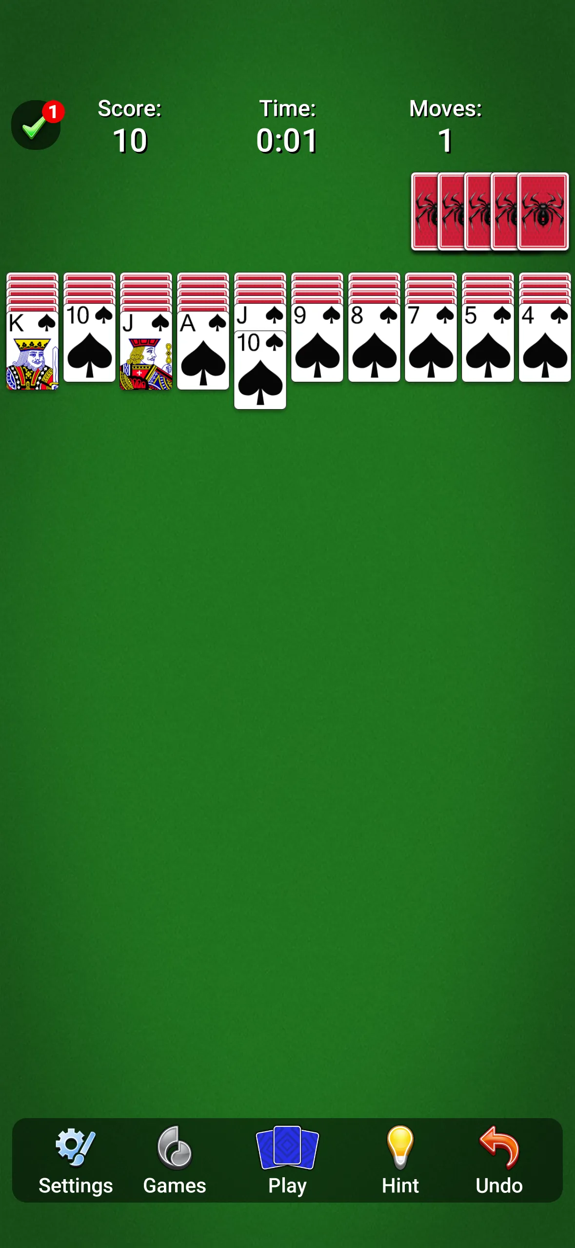 Spider Solitaire